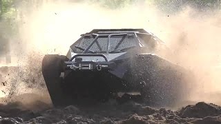 Howe amp Howe Technologies  Ripsaw EV2 Super Tank Extreme Offroad Testing 720p [upl. by Nauqad]