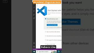 How to run html css code in visual studio CodewithGovernor htmldeveloper js css [upl. by Ihculo947]