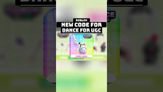 New Code  DANCE FOR UGC  23000 Point roblox roblox danceforugc sans404vn shorts [upl. by Harp792]