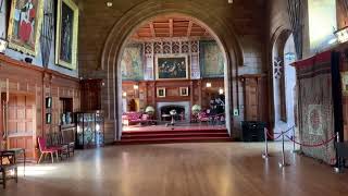 Come for a virtual tour video around Bamburgh Castle in Northumberlands Kings Hall [upl. by Adiazteb]