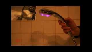 Pommeaux de douche à éclairage LED sur trend corner [upl. by Nason]