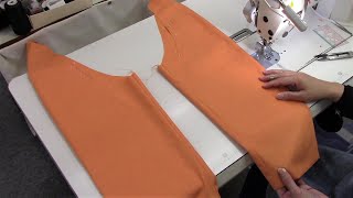 How to sew raglan sleeves on a light overcoat [upl. by Yra]