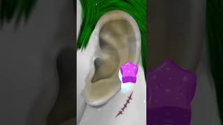 ASMR Ear wax Removal asmr animation beautyideas ear wax ytshorts shortfeed shorts viral [upl. by Swayne645]