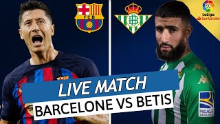 🔴BARCELONE  BETIS LIVE  🚨LE quotXAVI OUTquot DE RETOUR  🔥LAMINE YAMAL ENFIN DU TEMPS DE JEU  LIGA [upl. by Aihtibat859]