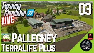 Pallegney  Terra Life Plus LIVE🔴  Farming Simulator 22  FS22 15092024 [upl. by Sharleen]