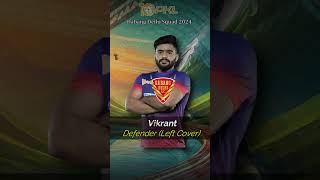 Dabang Delhi squad 2024 short prokabaddi prokabaddiauction [upl. by Llahsram]