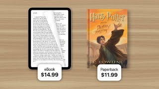 Why eBooks Are More Expensive Than Paperbacks [upl. by Coppock1]