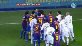 El Clasico  Real Madrid vs Barcelona  Most Heated Moments  Fights Brawls Fouls [upl. by Peony]