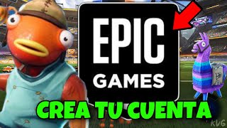 Como CREAR CUENTA De EPIC GAMES Facil y Rapido ✅ Guia Paso a Paso  Crear Una Cuenta de Epic Games [upl. by Nirrol]