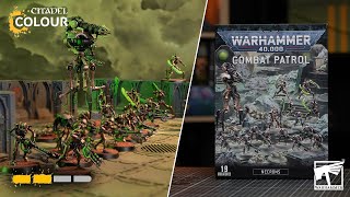 How to paint Necrons Combat Patrol  Intermediate  Warhammer 40000 [upl. by Ahsaelat]