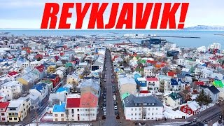 A TOUR OF REYKJAVIK Icelands Cool Capital [upl. by Ellerahs778]