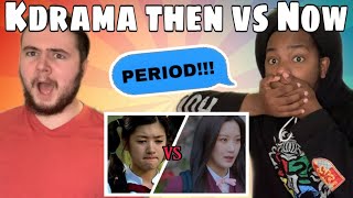 Kdramas Then VS Now REACTION [upl. by Ingunna]