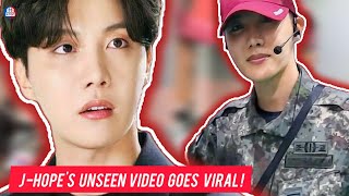 BTS JHopes Unseen Military Video Goes Viral  JHope Gets Discharged From Military In 2 Months 🎉 [upl. by Eirene494]