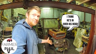 CAN FARMER PHIL FIX THE MF 135 WITH NO HELP FROM FATHER PHIL [upl. by Yelyk276]