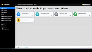 ✅SISTEMA DE GESTION DE PROYECTOS EN PHP Y MYSQL  COMPLETO Código Fuente  Config [upl. by Ainessey]