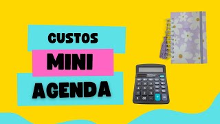 Mini agenda tem um ótimo custo benefício e nesse vídeo te mostro detalhadamente [upl. by Mita]