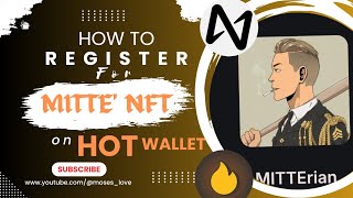 REPOSITIONING FOR WEALTH ON HOT WALLET HOW TO REGISTER FOR MITTES NFT 3K SUPPLY ONLY [upl. by French]