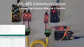 RS485 Communication Using Ethernet cable over a long distance [upl. by Aicylla974]