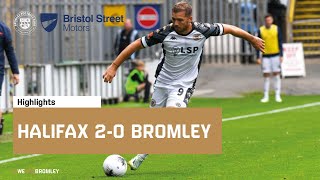 Highlights Halifax Town 20 Bromley [upl. by Alyk108]