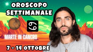 OROSCOPO DELLA SETTIMANA DAL 7 AL 14 OTTOBRE [upl. by Oivlis233]