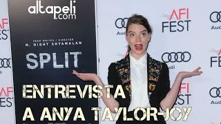 Entrevista a Anya TaylorJoy por Split ComicCon Argentina [upl. by Sainana]