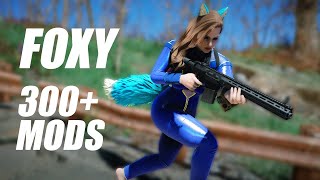 Fallout 4 Ultra Modded Immersive Female Foxy GAMEPLAY  500 Mods Installed [upl. by Hen]