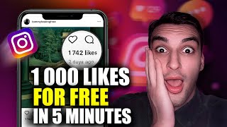 HOW TO GET 1000 REAL LIKES ON INSTAGRAM IN 5 MINUTES FOR FREE 2023 [upl. by Dorie]