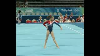 Ksenia Semenova RUS 2008 Olympics QF FX [upl. by Eittak189]