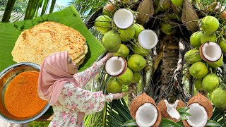 KELAPA DI MASAK MACAM NI SANGAT SEDAP  PEKNGA  LEMPENG KELAPA Sarapan pagi orang UTARA [upl. by Dorca]