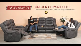 Ultimate Recliner Sofa for Home and Living Room reclinersofa reclinersindia [upl. by Vtehsta]