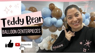 Transform Your Baby Shower With These DIY Teddy Bear Balloon Centrepieces [upl. by Salguod]