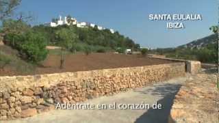 Santa Eulalia del Rio  Ibiza  Spain  Walk About Audio Video [upl. by Edsel962]