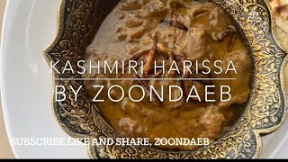 Kashmiri Mutton Harissa  Kashmiri Gosht Harissa  ZoonDaeb Urdu [upl. by Blanch]