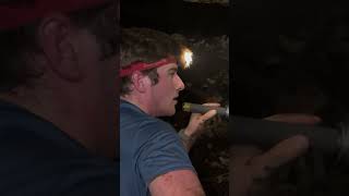 Cave Diving funny caving cave explore dangerous fun joke fail rock shorts viral fyp [upl. by Kcajyllib]