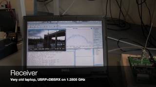 DVB with GNU Radio and Gstreamer  Webcam [upl. by Kaazi]