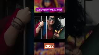 Evolution of Ms Marvel shorts msmarvel marvel [upl. by Landan]