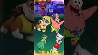 PJ Mask 🆚 Paw Patrol 🆚 Talking Angela 🆚 Inside Out 2 coffindance tileshop viralsong [upl. by Ttevi748]