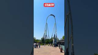 STEALTH  is it the best rollercoaster at Thorpe Park [upl. by Flannery]