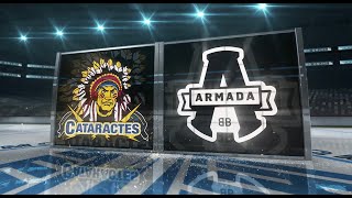 595 Shawinigan Cataractes 3 BlainvilleBoisbriand Armada 1  21 03 24 [upl. by Elyn592]