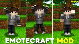 ÖZELLEŞTİRİLEBİLİR İFADELER  Minecraft EmoteCraft Mod Kurulumu Nasıl Yapılır  l Minecraft Mod [upl. by Torrin]