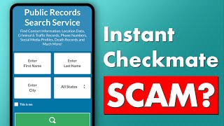 Instant Checkmate Review  Legit or Scam Platform [upl. by Aissac655]