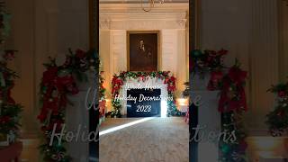 The White House Christmas Tour  2023 Throwback thewhitehouse christmas diydecor [upl. by Rosa]