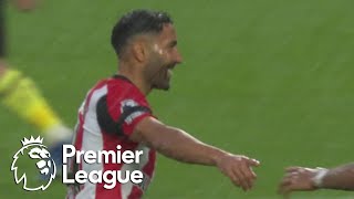 Saman Ghoddos screamer makes it 30 for Brentford against Burnley  Premier League  NBC Sports [upl. by Just]