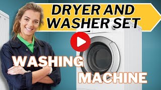 Dryer And Washer Set [upl. by Macpherson]