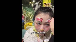 Face painting lucky cat makeup tutorial face painting makeup beauty lucky cat face painting luck [upl. by Gant193]