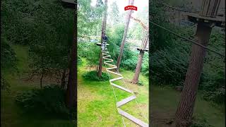 GO APE ADVENTURE treetopadventure TREETOPCHALANGEtrending viralshorts khskhan1 [upl. by Akire909]