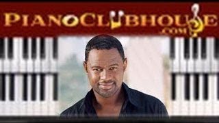 🎹 How to play quotBACK AT ONEquot by Brian McKnight easy piano tutorial lesson [upl. by Airahcaz714]