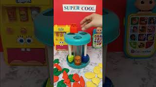 ✨️ Yellow Blue Orange bear shape sorter fun sound effect [upl. by Weihs434]