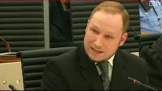 Breivik ble avbrutt av dommer [upl. by Yblok]