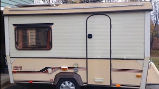 1984 Esterel Supermatic S15 Folding Caravan  Hardwall Camper Trailer nhcaravan [upl. by Arym]